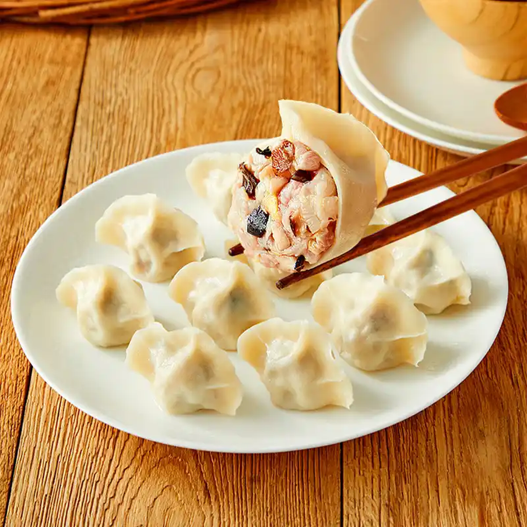 FRESHASIA Raviolis Signature au porc, aux champignons shiitake et aux champignons noirs 400 g