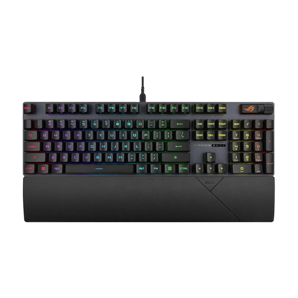 ASUS ROG Scope II 96 RX Clavier de Jeu Optique-Mécanique Filaire - AZERTY - Noir