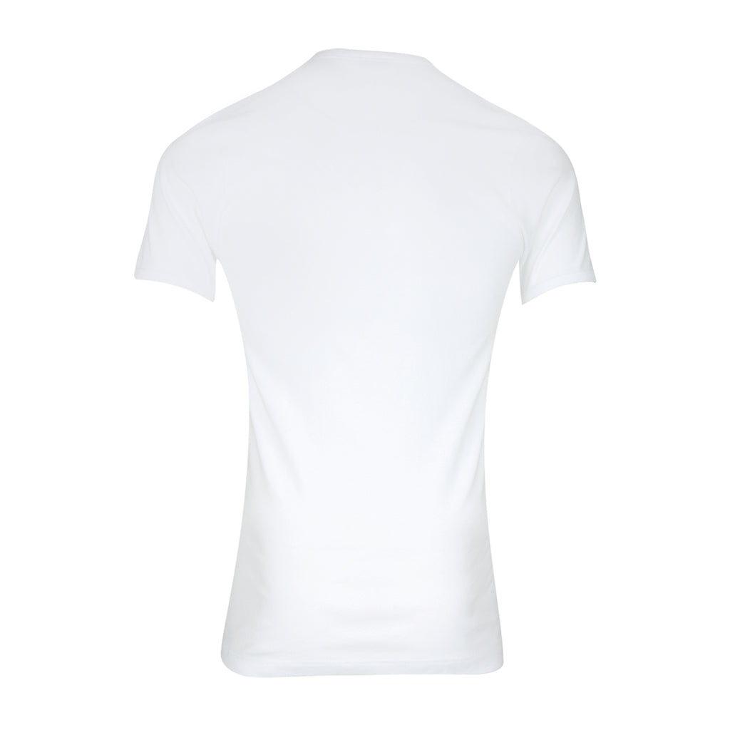 EMINENCE T-shirt à col rond coton pur premium, blanc, M