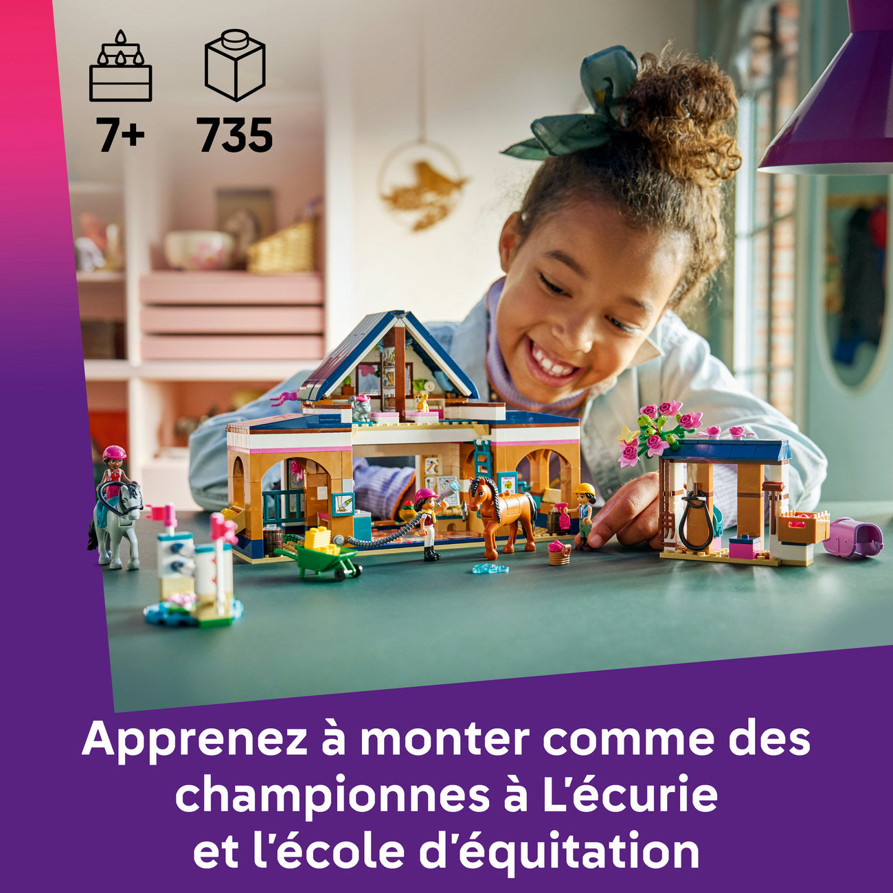 LEGO Friends 42688 L’écurie et l’école d’équitation