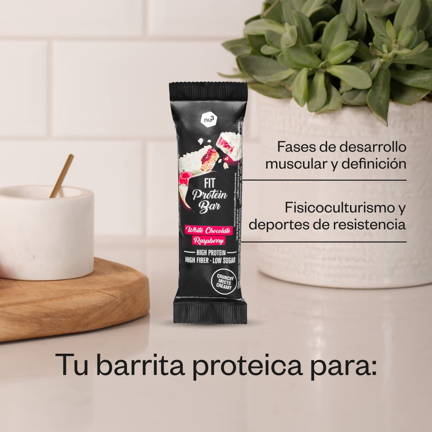 nu3 Fit Protein Bar White Chocolate Raspberry 55g