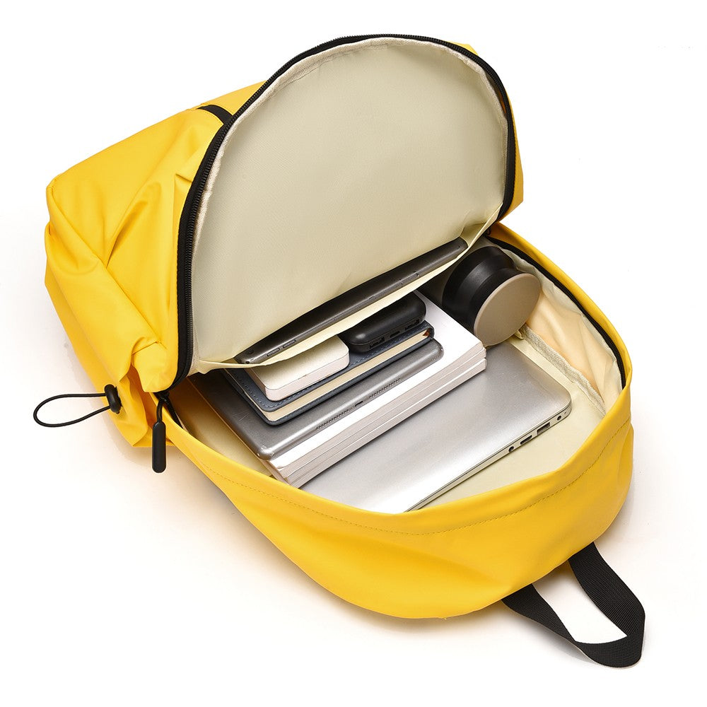 Sac à dos ordinateur portable 15,6 pouces léger hydrofuge résistant à l'usure sac à dos décontracté sac à dos polyvalent pour école voyage quotidien extérieur