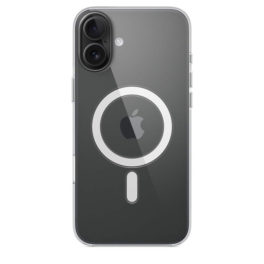 Apple coque transparente avec MagSafe pour iPhone 16 Plus