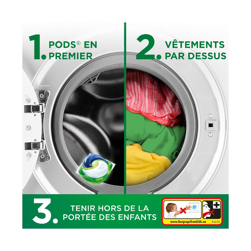 ARIEL Capsules 3-en-1 Original 19 doses 345,8g