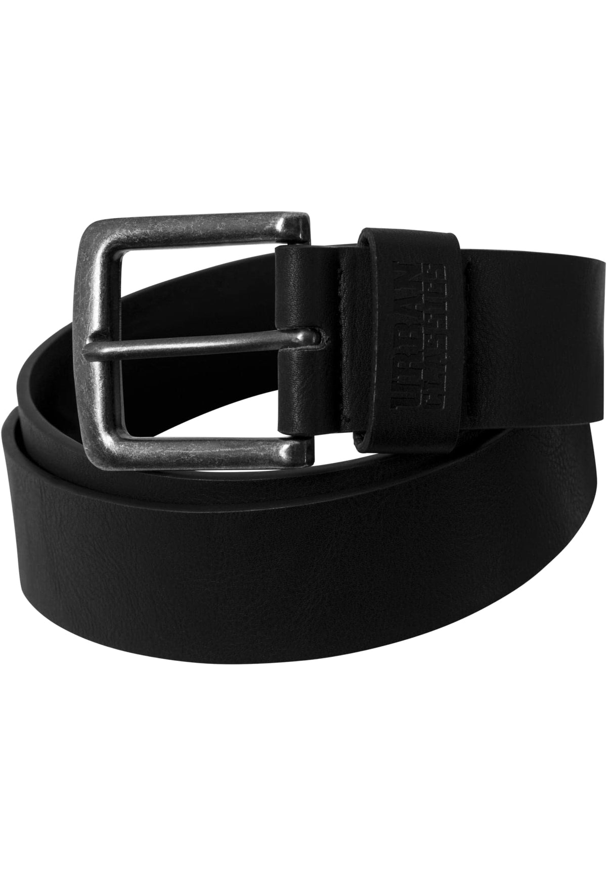 Urban Classics Ceinture en Similicuir Noir