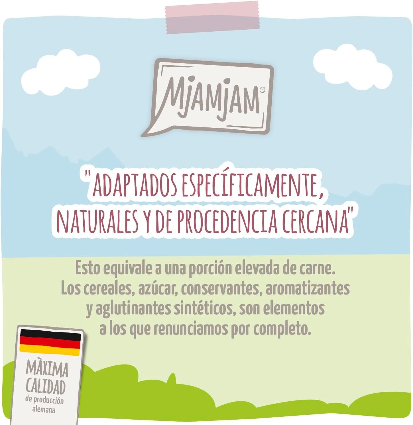 [Peut être servi frais pour l'été] MjAMjAM Duo de nourriture humide pour chat bœuf lapin carotte - 400 g x 6