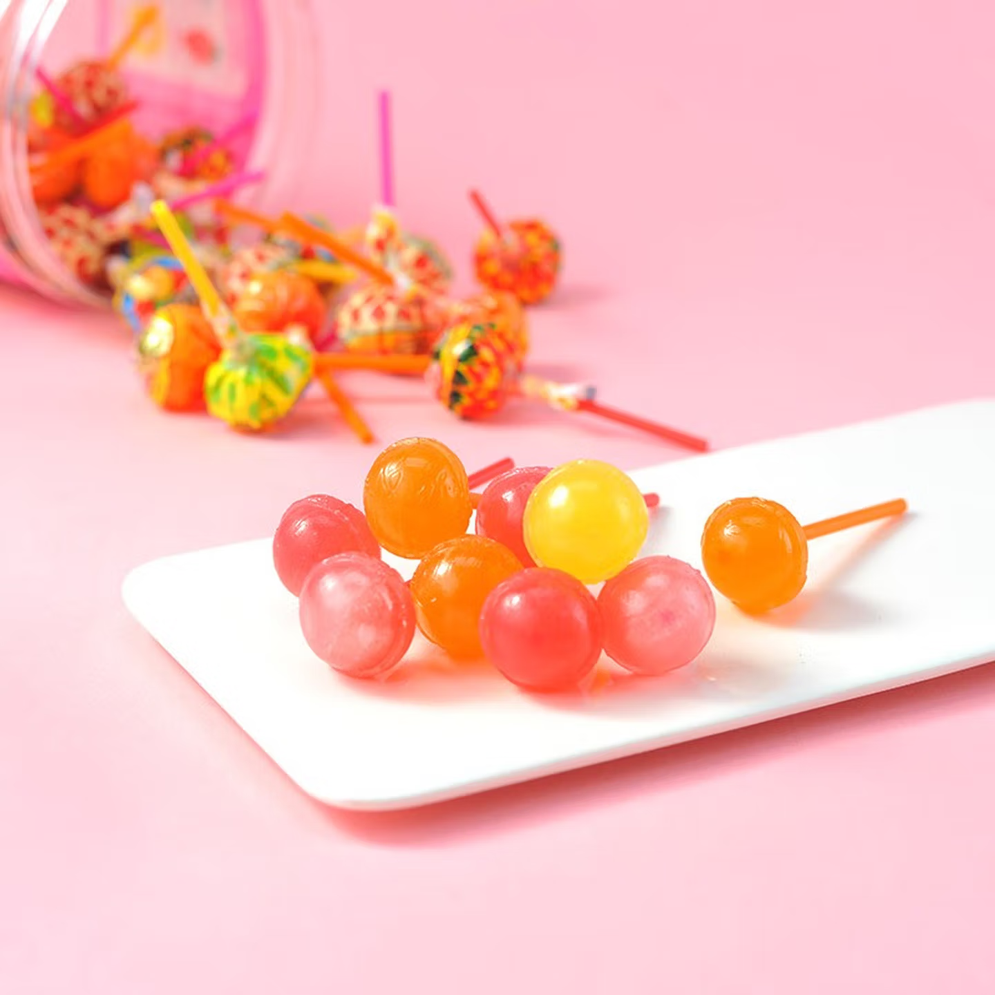 HSU FU CHI Bâtonnets de sucre d'orge saveur fruitée 570 g