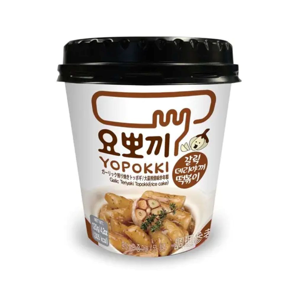 YOUNG POONG Topokki Teriyaki à l'ail - 190 g