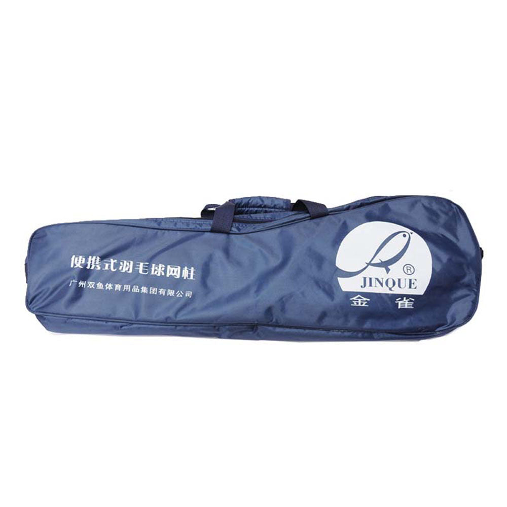 Double Fish Set de filet de badminton portable avec étui pour raquettes - BX