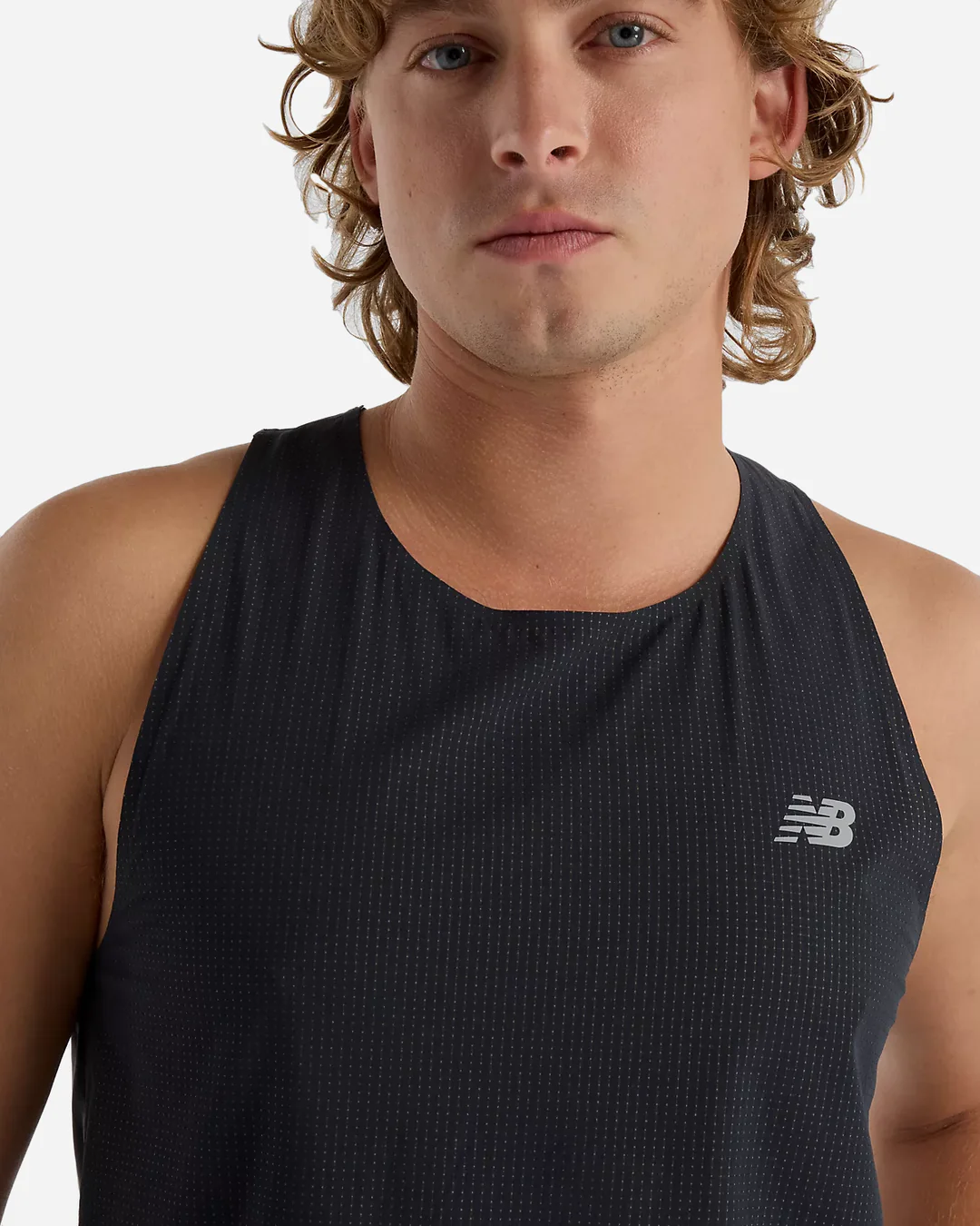 New Balance Débardeur jour de course ultra léger Noir