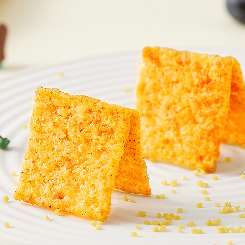 Ciweiagan + produits soufflés + chips de millet saveur barbecue 160 g