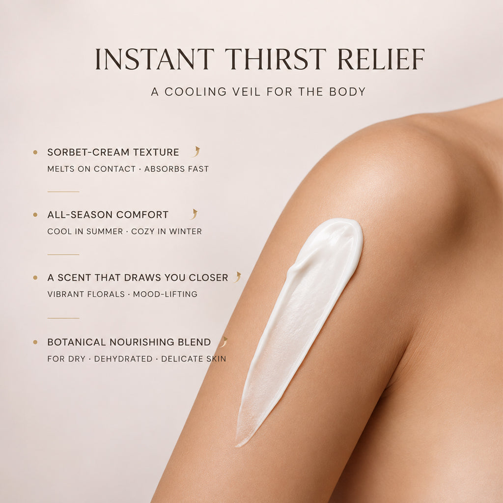 Dear Irean Crème pour le corps flottante glamour parfumée 180 g