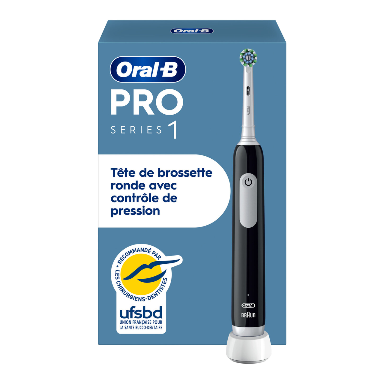 Oral-B Pro Série 1 Brosse à dents électrique noire