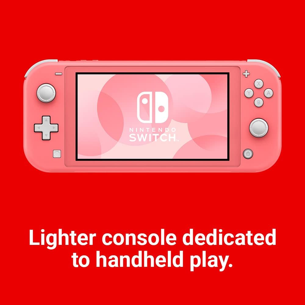 Nintendo Switch Lite Console - Corail - Version EU