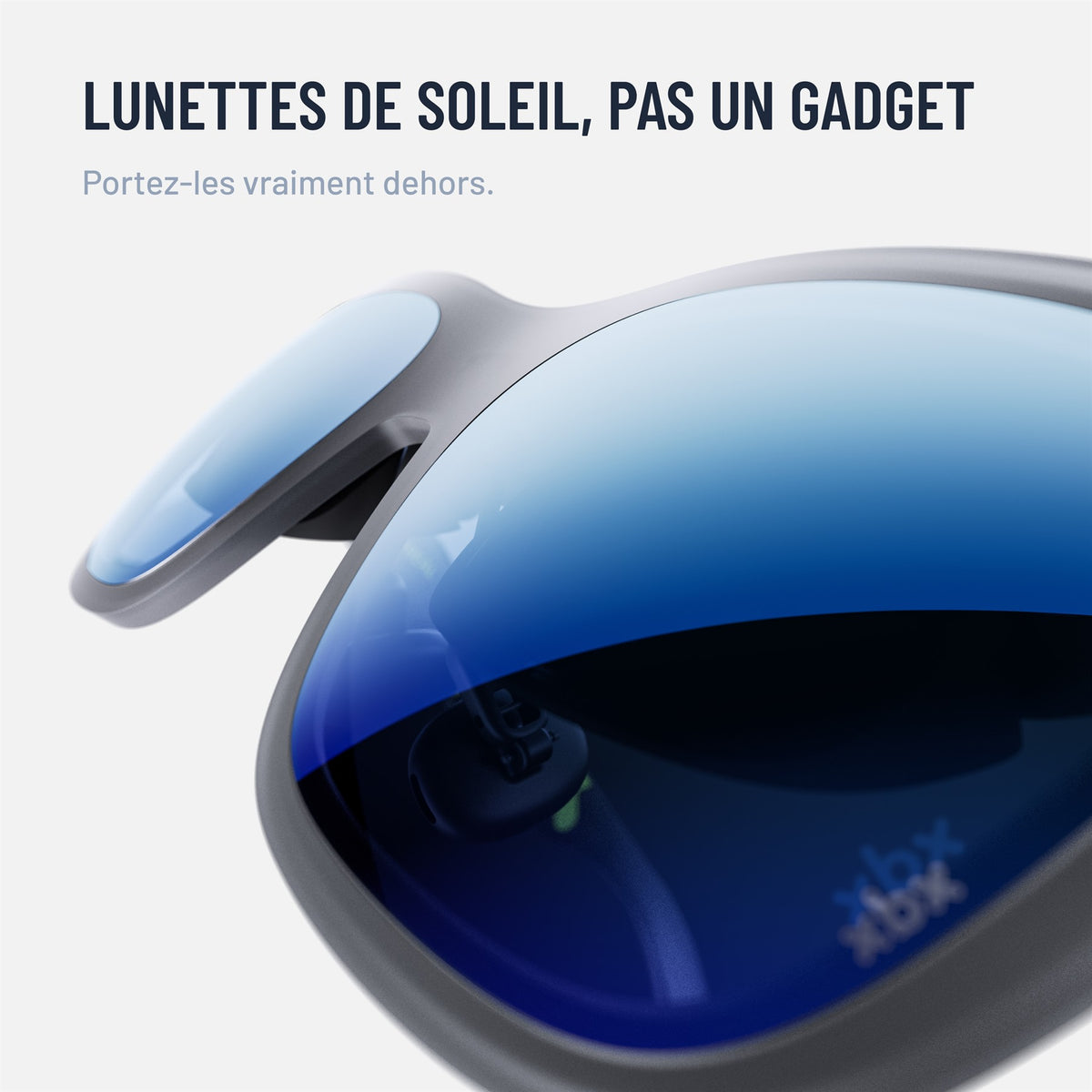 Lunettes AR xbx a01+ de XREAL — 62 g ultra-léger, écran portable grand format 147 ” pour films et jeux, HDR10 lumineux 1600 nits, USB-C DP pour iPhone, iPad, Android, Steam Deck, ROG & PC