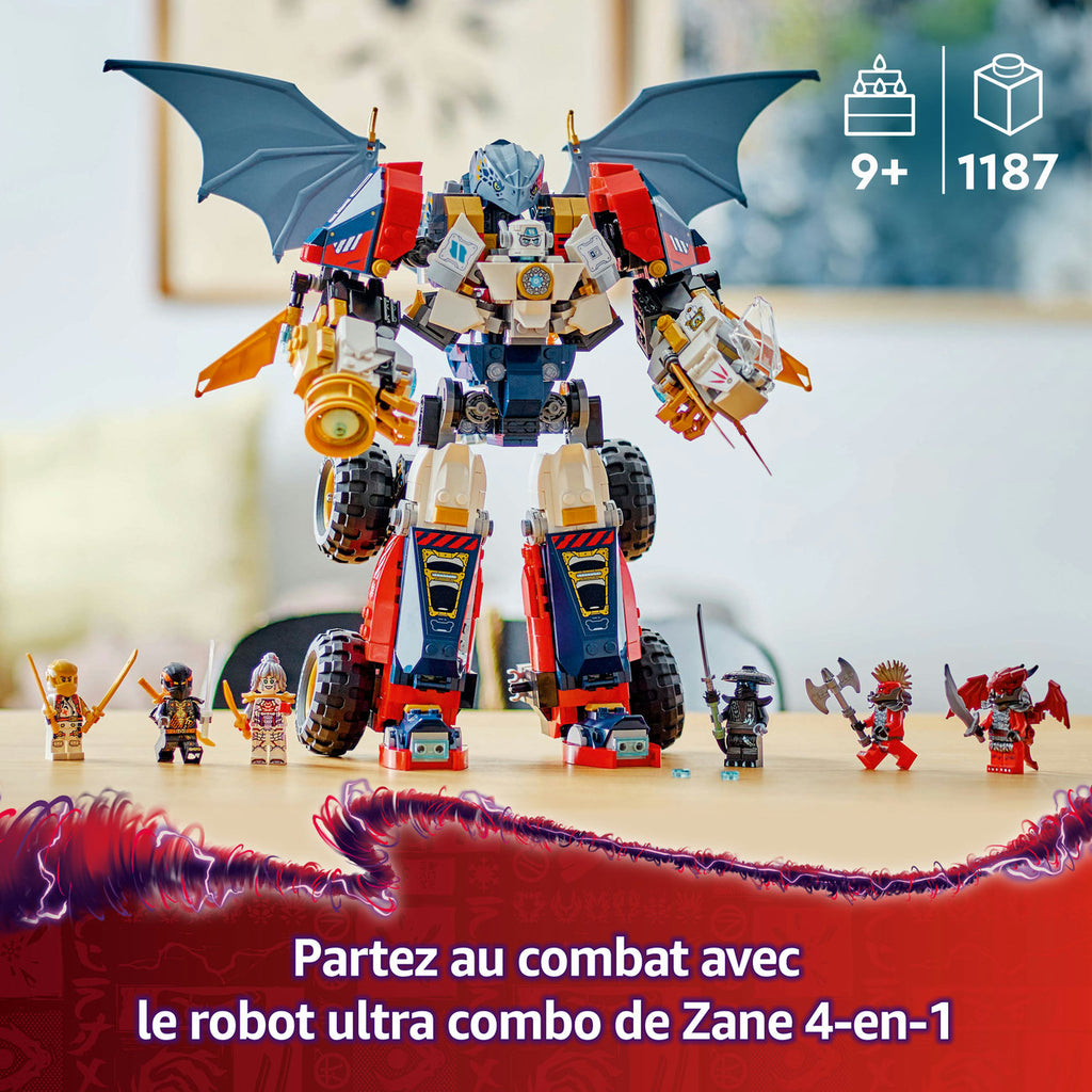 LEGO Ninjago 71834 Le robot ultra combo de Zane