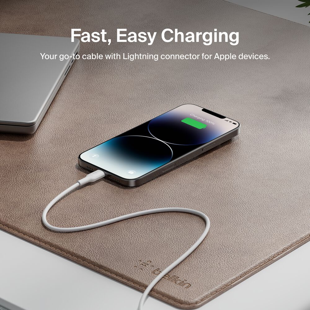 BELKIN Câble renforcé pour iPhone USB-C vers Lightning - 1 m