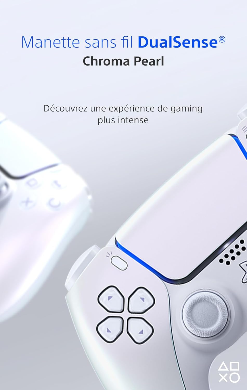 PlayStation 5 Manette sans fil DualSense - Argent Sterling