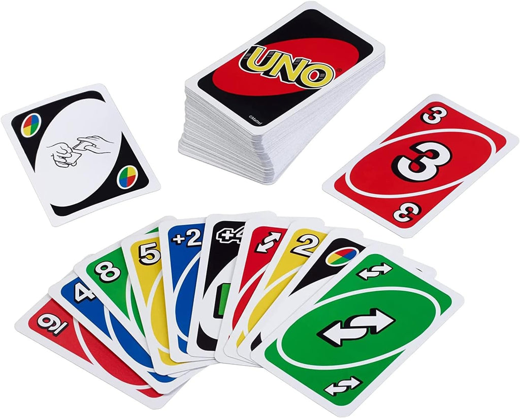 MATTEL UNO Jeu de cartes Clipstrip