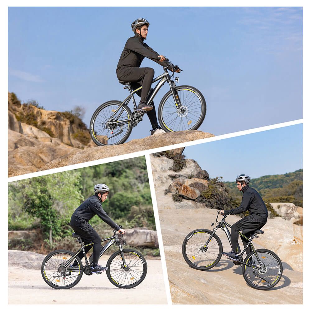 Touroll U1 Vélo électrique avec conception à cadre haut, 36 V, 13 Ah, 250 W - 29 pouces