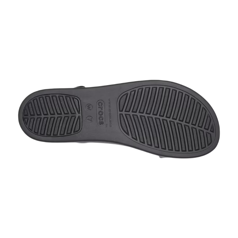 CROCS Brooklyn Low Sandales compensées WMNS Noir
