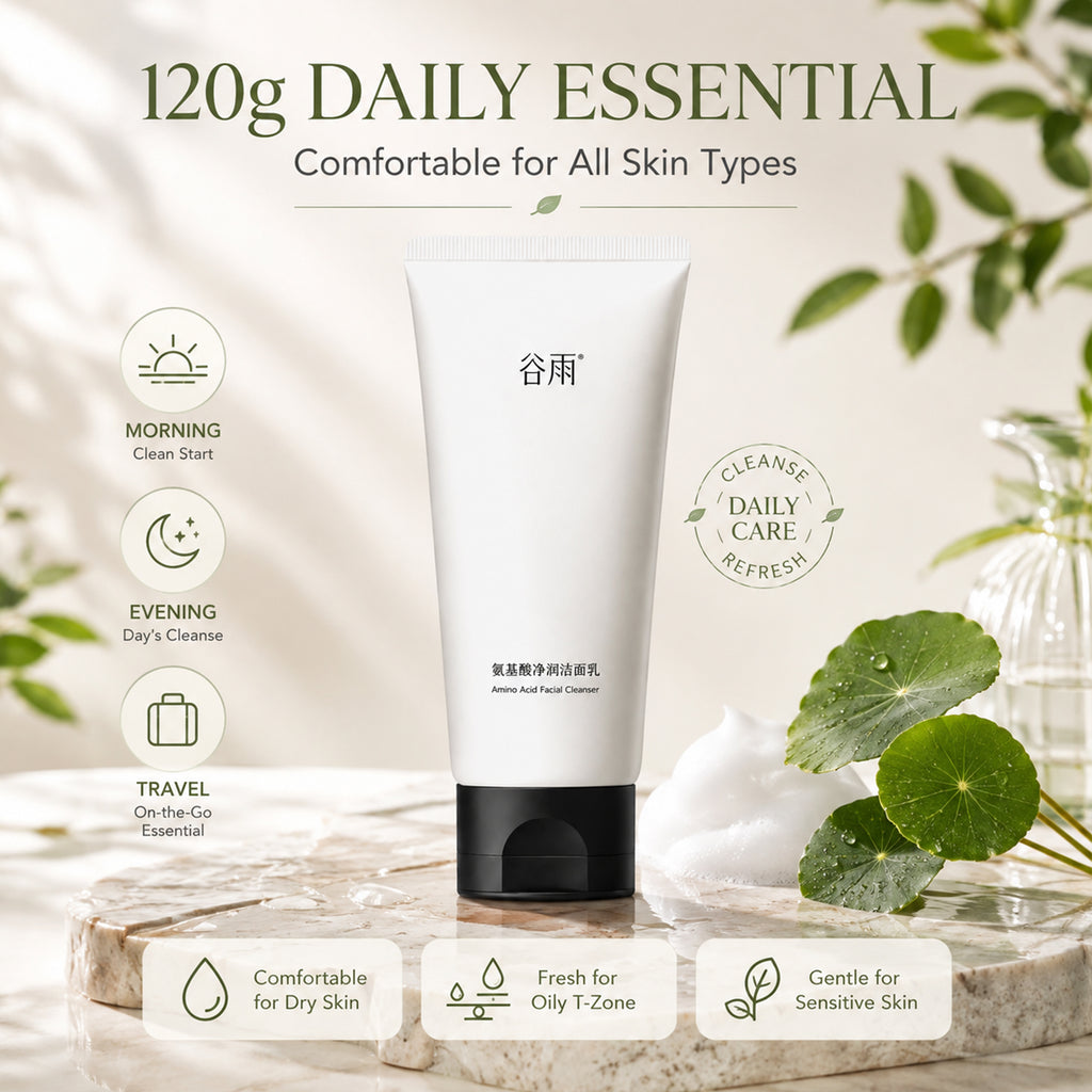GUYU Nettoyant Visage Hydratant Acides Aminés 120 g
