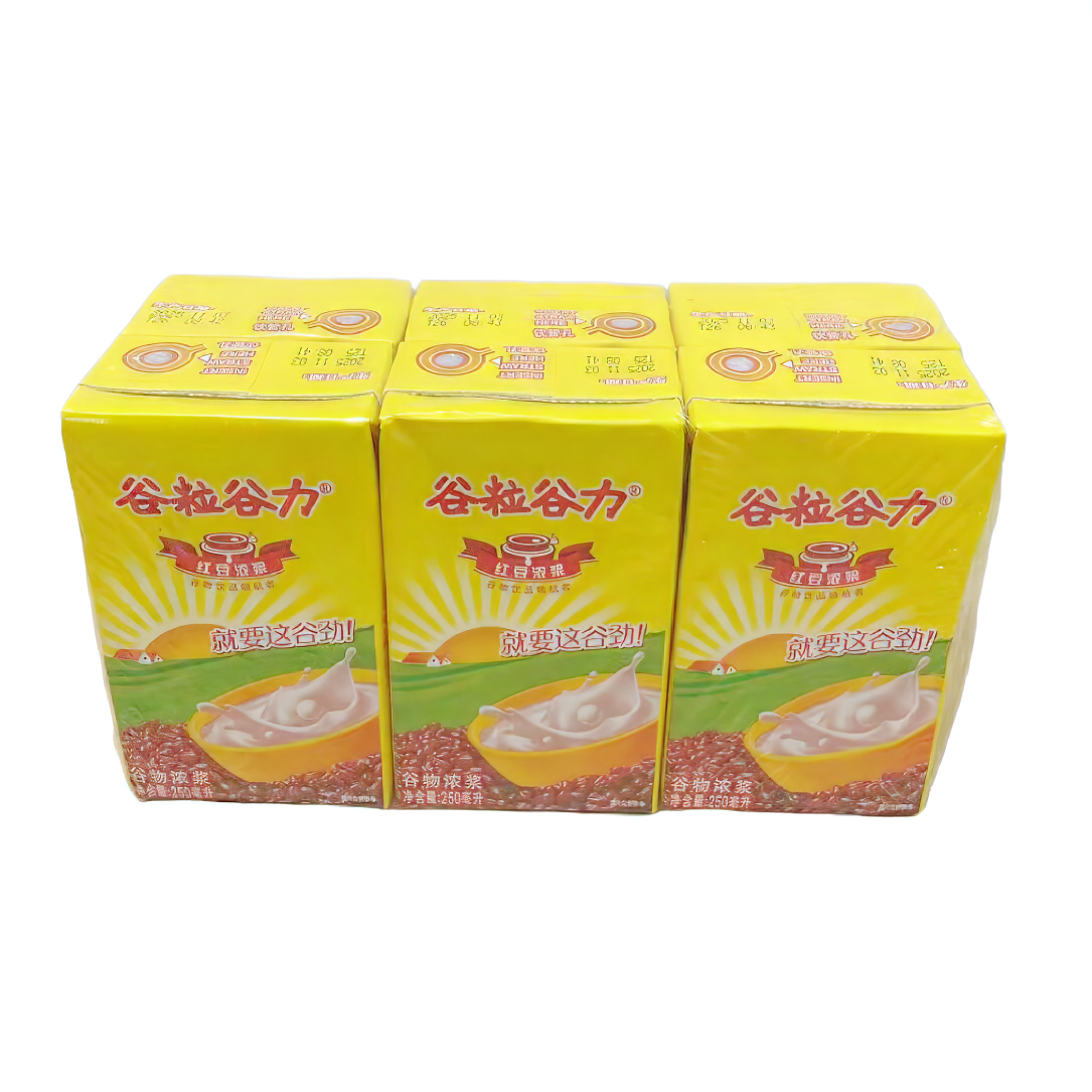 Grain Power Pâte épaisse de haricots rouges, 250 ml x 6 boîtes