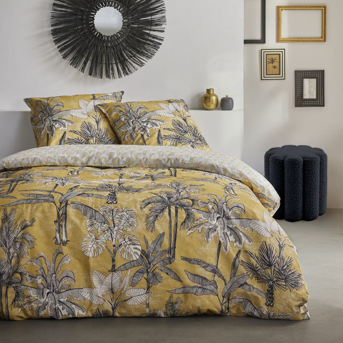 TODAY Ensemble de housse de couette imprimée en coton 57 fils - Sunshine 0.15