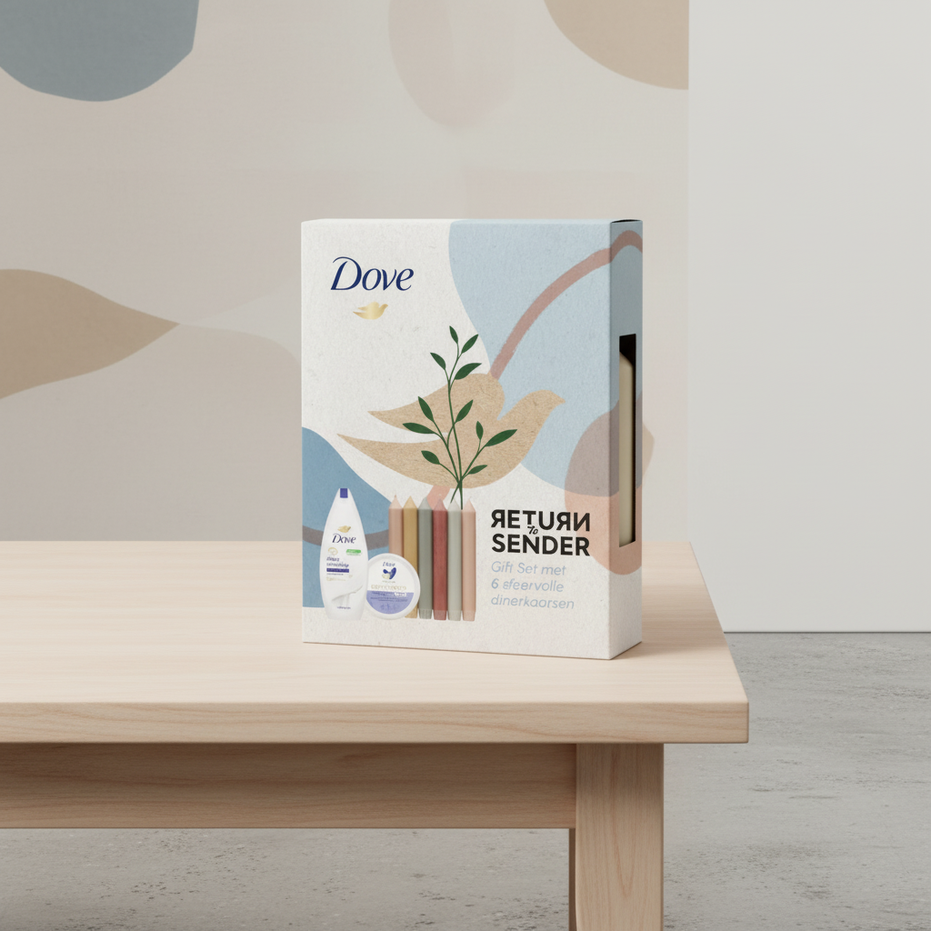 DOVE Coffret cadeau Retour à l’expéditeur - Soin nourrissant en profondeur 2 x 250 ml