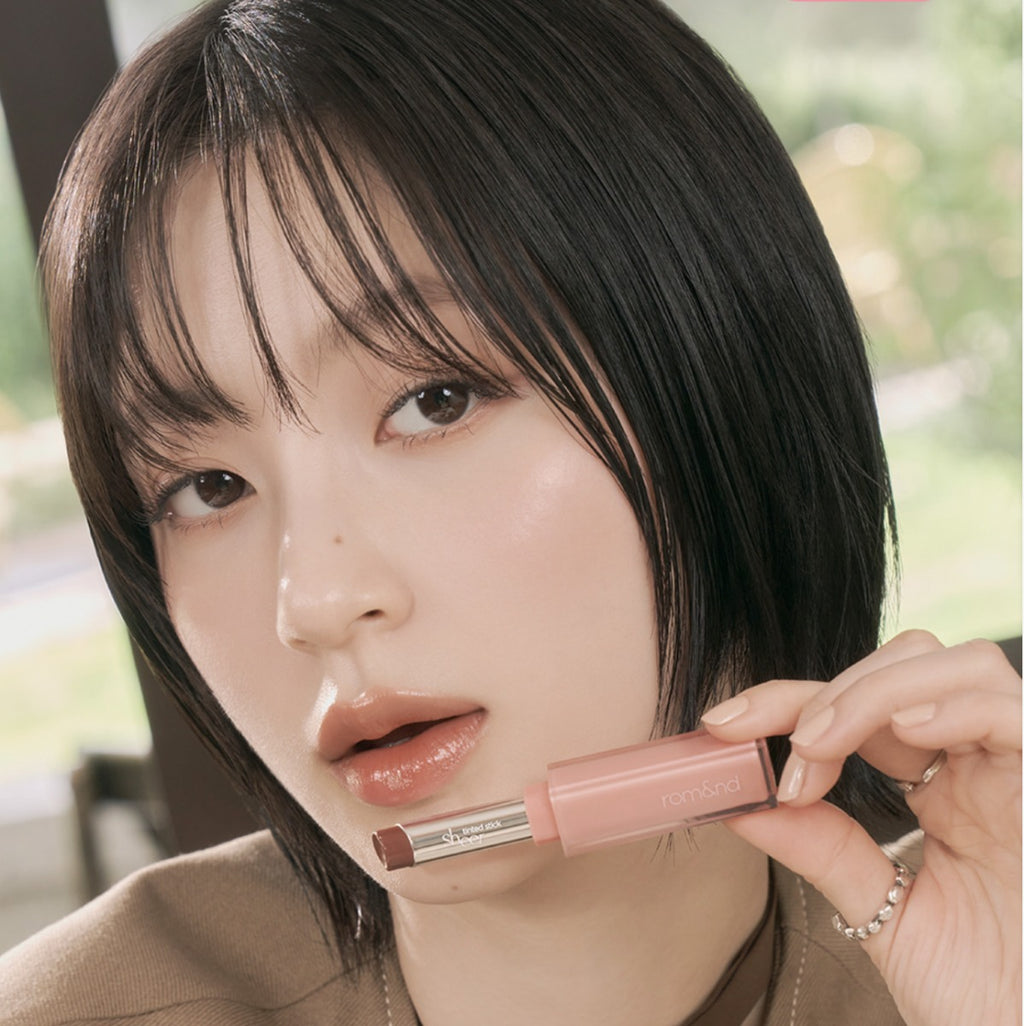 rom&nd Sheer Tinted Stick Baume à lèvres teinté, teinte n°05 Dutch Cocoa - 2 g