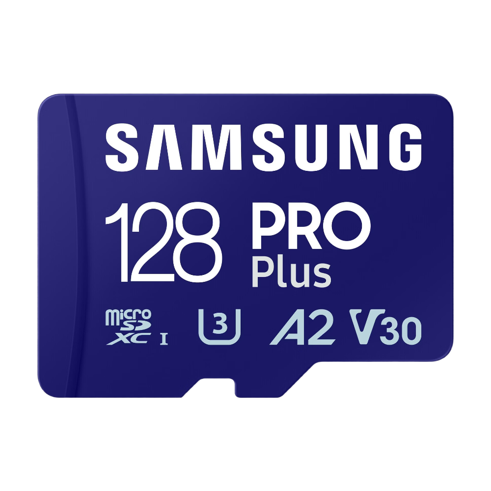 Samsung PRO Plus Carte microSDXC 2023 128 Go + adaptateur SD