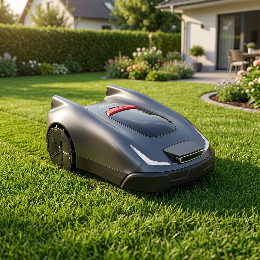 Robot tondeuse Joybee K2, sans fil périphérique, entièrement automatique pour jardins de 3000 m², navigation RTK+Vision, gestion virtuelle multi-zones, contrôle par application