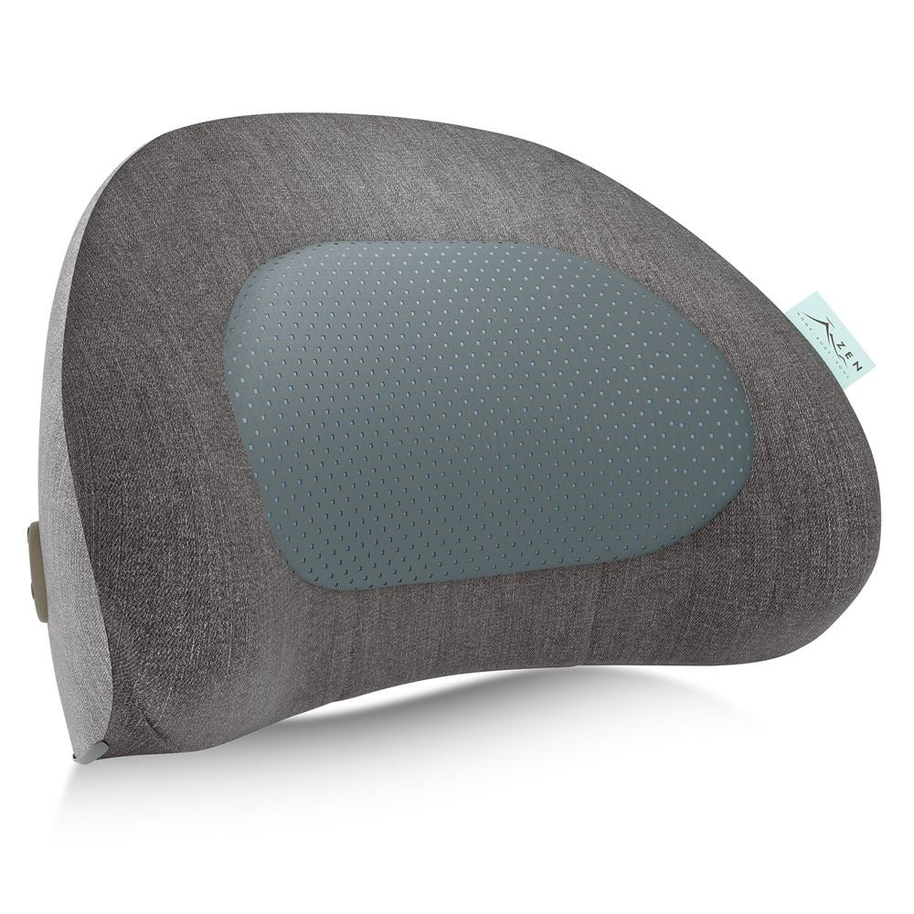 ZEN Denali - Coussin de massage - Deux vitesses - Chaleur apaisante - Étiquette d’aromathérapie - Fonctionne avec une batterie rechargeable USB-C