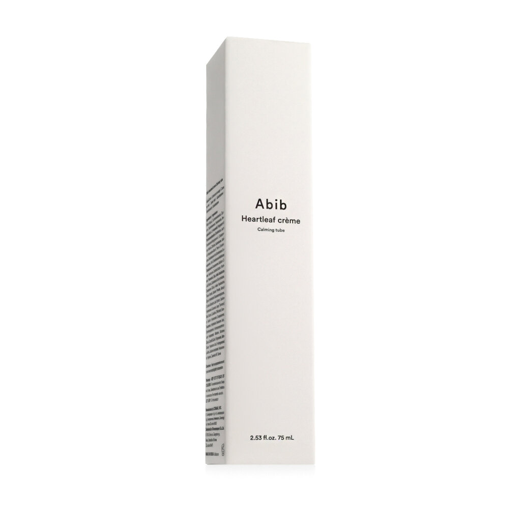 ABIB Heartleaf Crème Apaisante Tube 75 ml