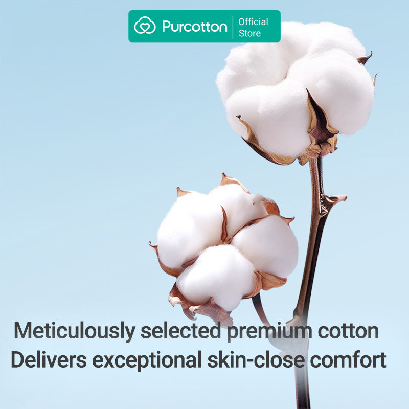 Purcotton Ensemble de loungewear pour homme en coton soyeux rafraîchissant - Haut et short en gaze - Rafraîchissant et respirant - Hydratant et doux - Maison d'été - Rayures bleues