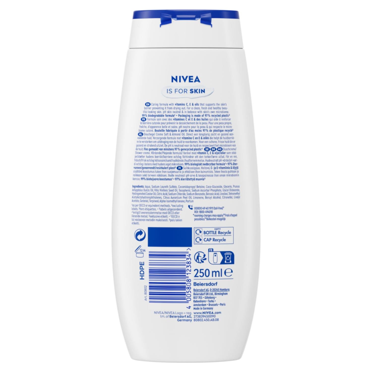 NIVEA Douche Crème Soft 250 ml