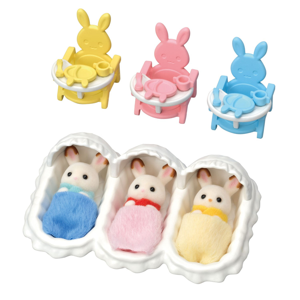 Sylvanian Families Ensemble de puériculture pour triplés