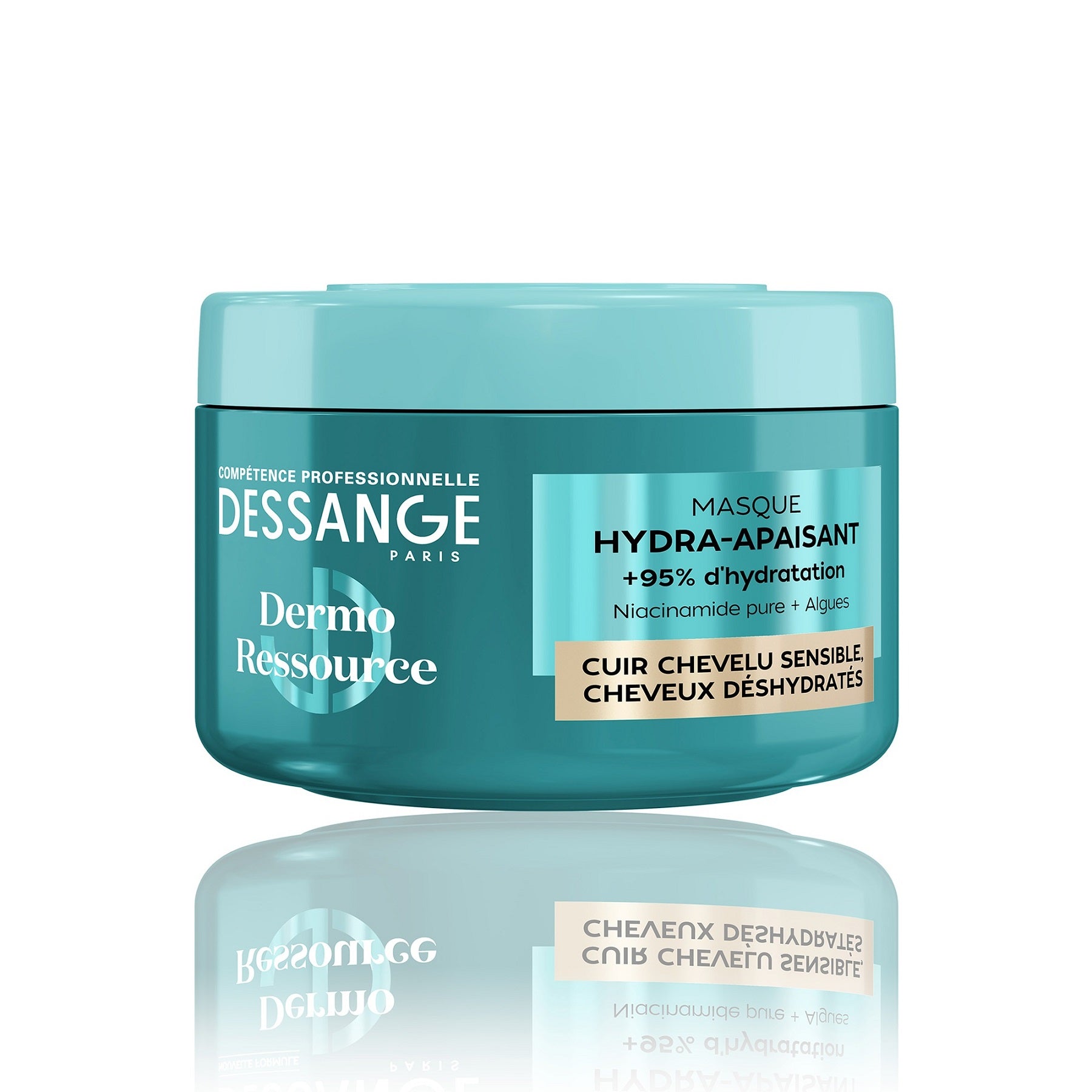 DESSANGE Dermo Ressource Masque Hydra-Apaisant Cuir Chevelu Sensible 280ml
