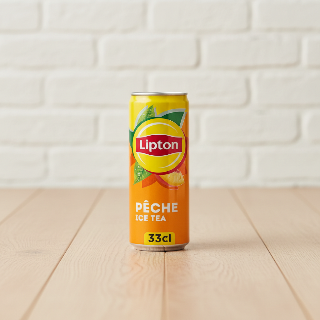 Lipton Thé Glacé Pêche - 6 x 33 cl