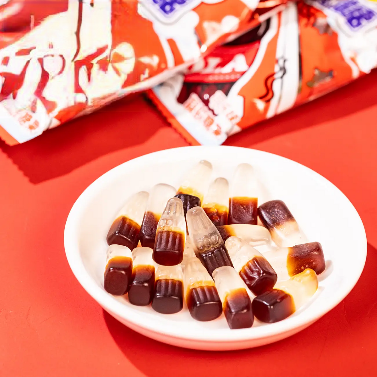 WANT WANT QQ Bonbons gélifiés saveur cola 70 g