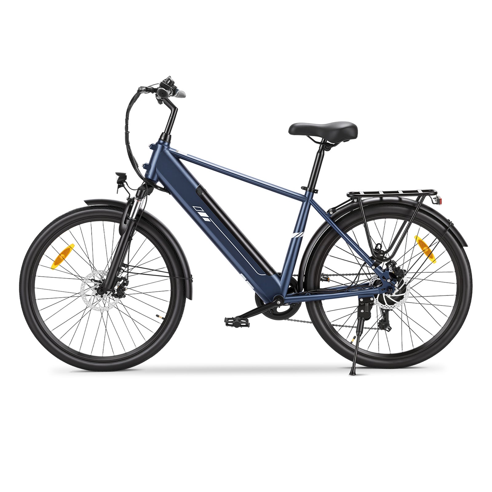 Roamer 2 High-Step 250 W 26 pouces 36 V 15,6 Ah 7 vitesses 45 Nm 100 km Autonomie maximale Vélo de trekking avec frein à disque mécanique & frein électrique