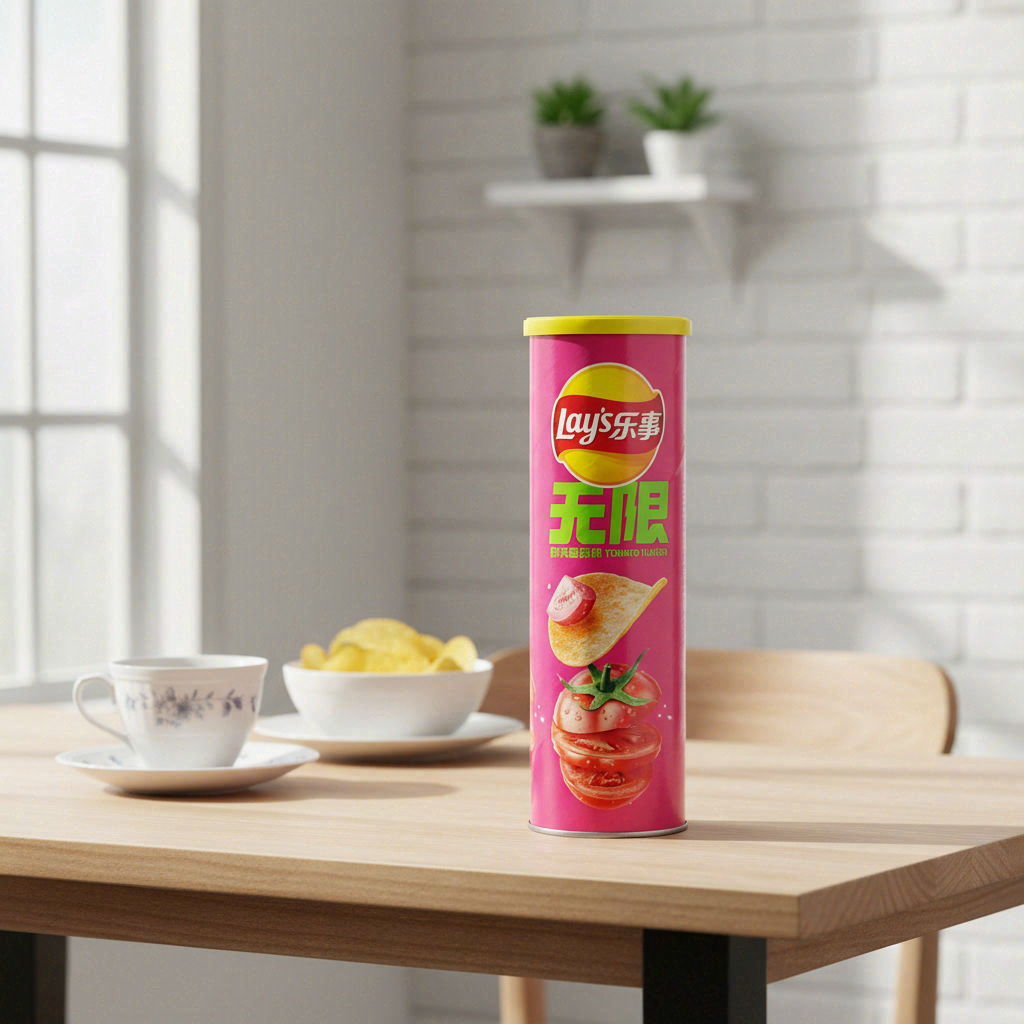 Lay's Chips de pommes de terre tube illimité saveur tomate intense 90 g