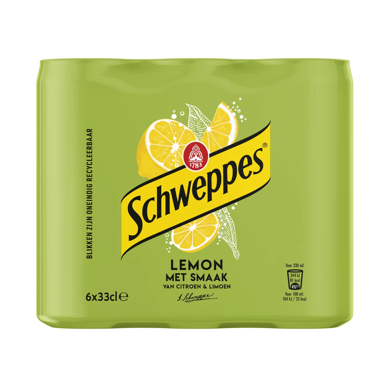 Schweppes Citron - 6 x 330 ml
