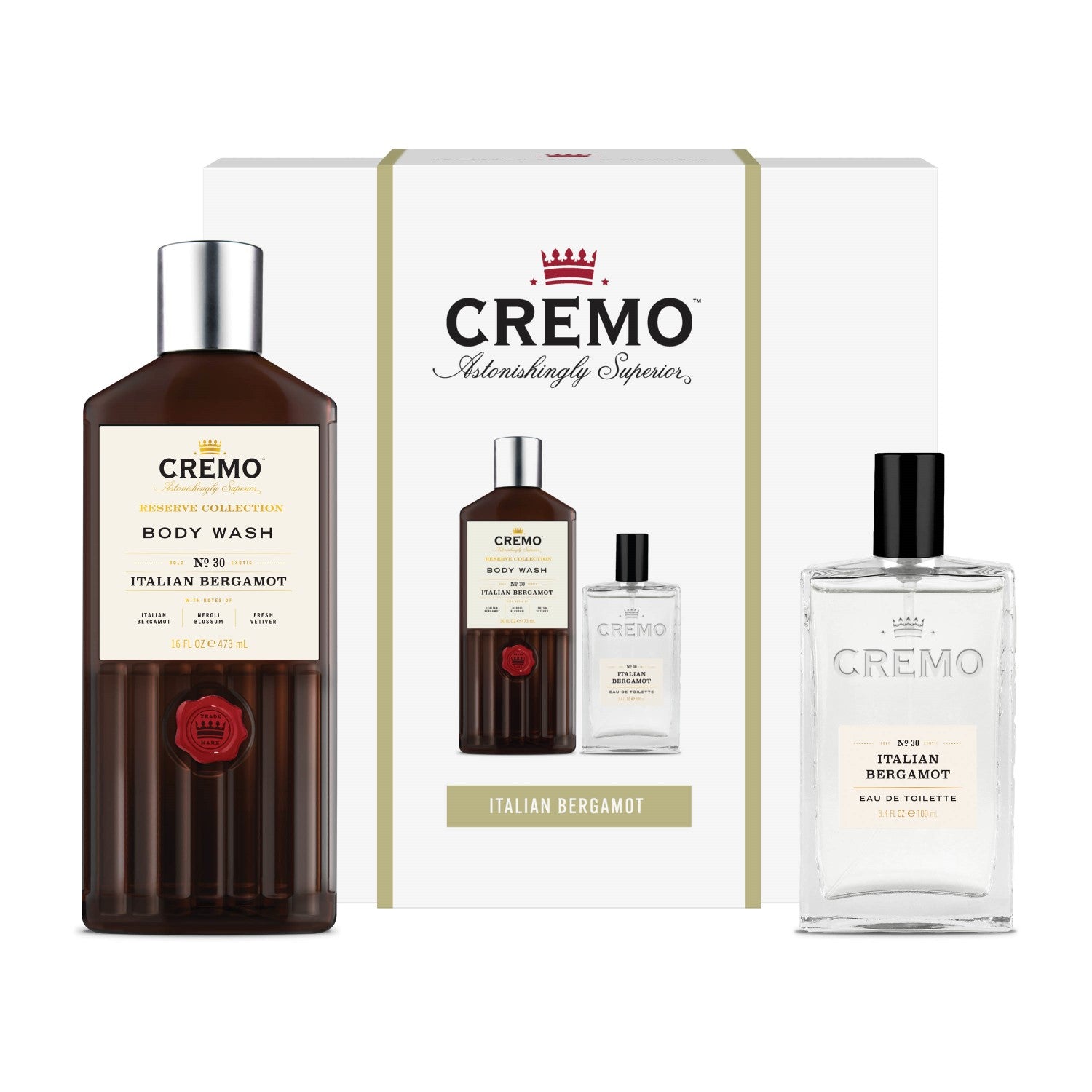 CREMO Italian Bergamot - Coffret Cadeau - 1 Unité