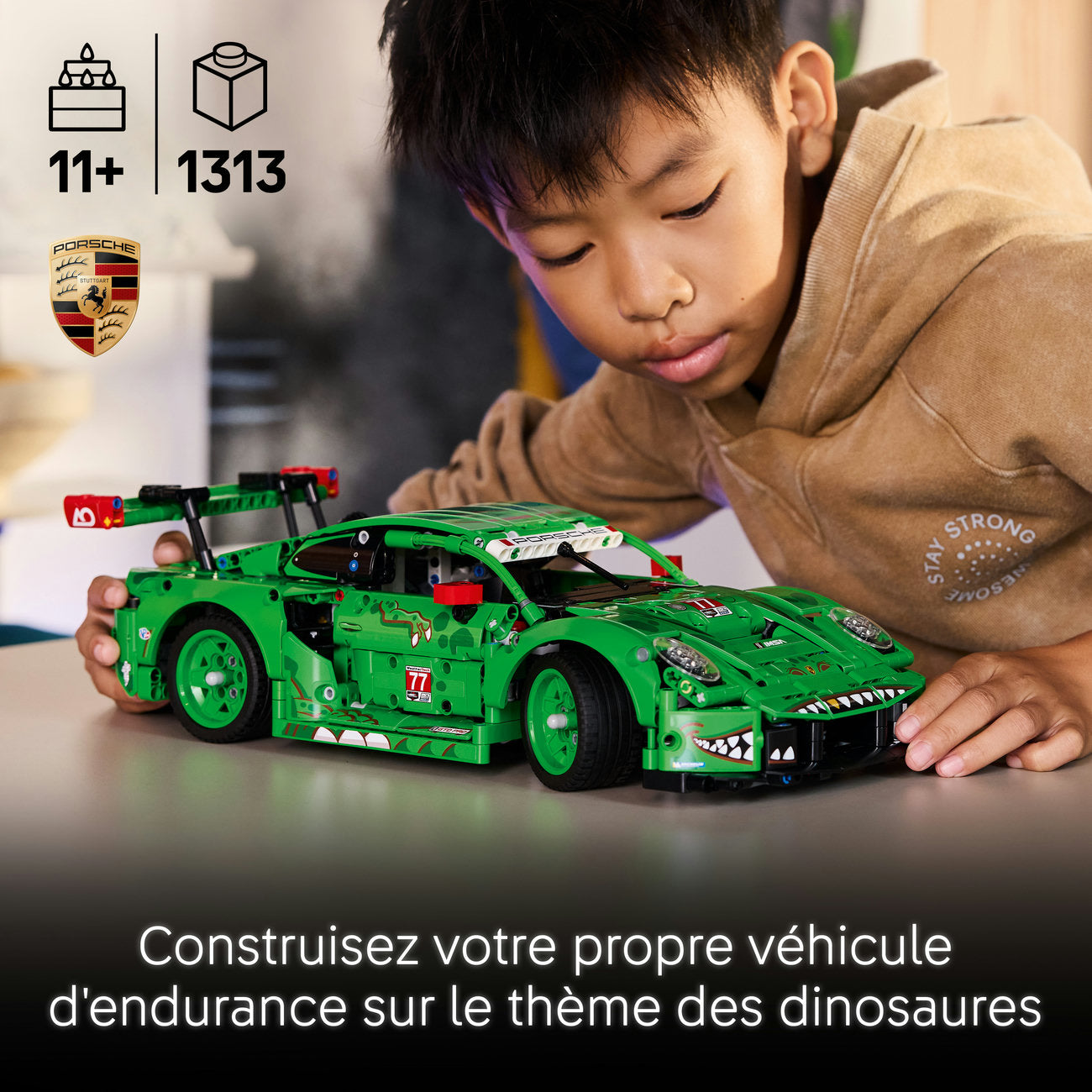 LEGO Technic 42224 Voiture Porsche 911 GT3 R REXY AO Racing