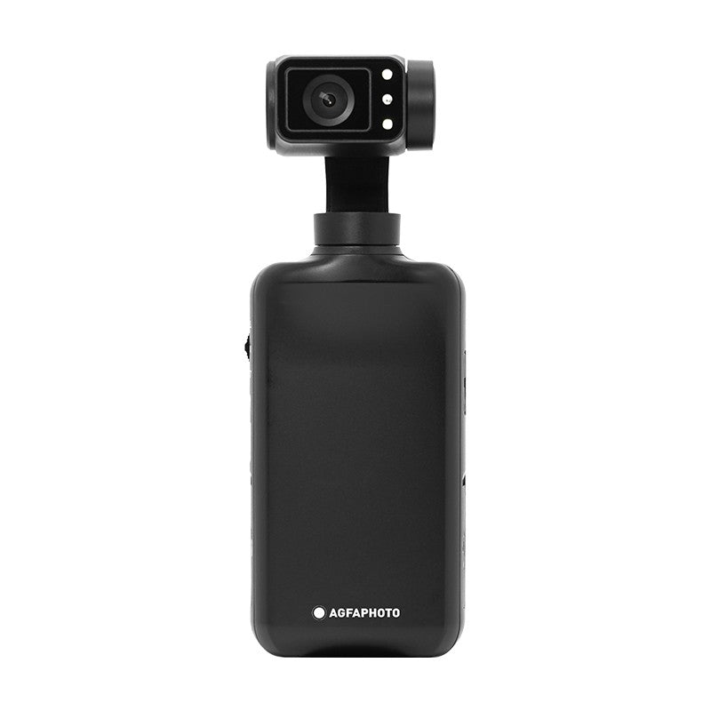 AGFAPHOTO Stabilisateur de caméra photo avec vidéo 5K, 3 axes et grand angle 120 °