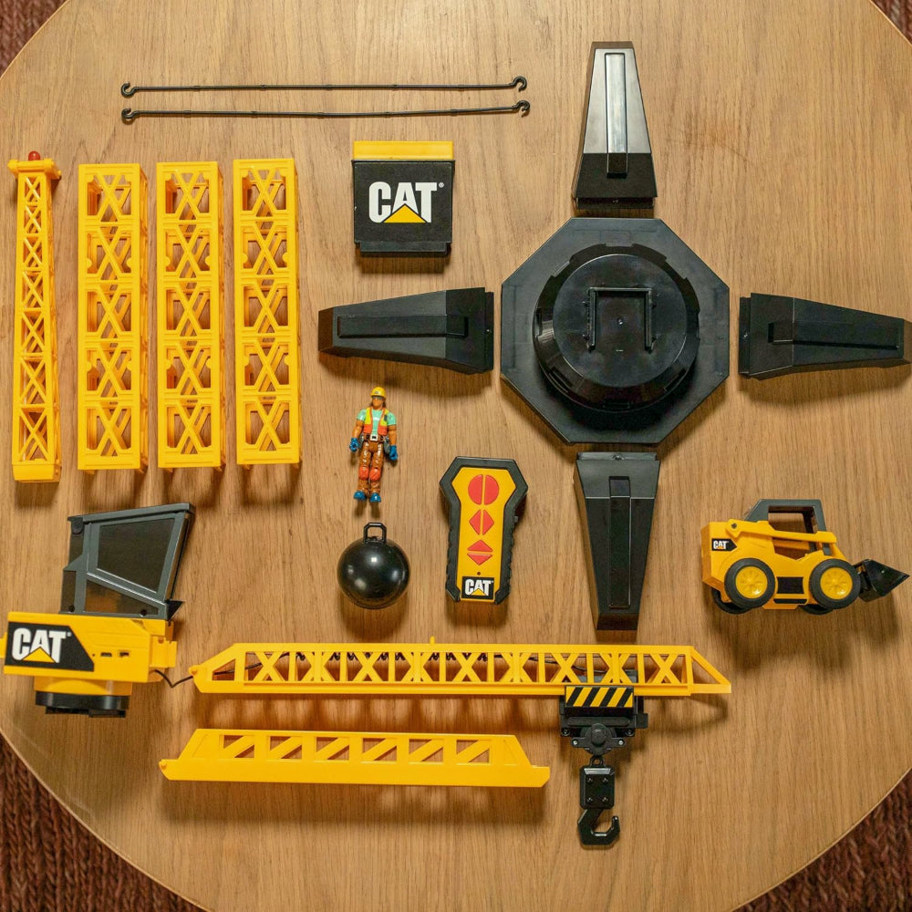 CAT Workforce Grue géante radiocommandée + figurine - 127 cm