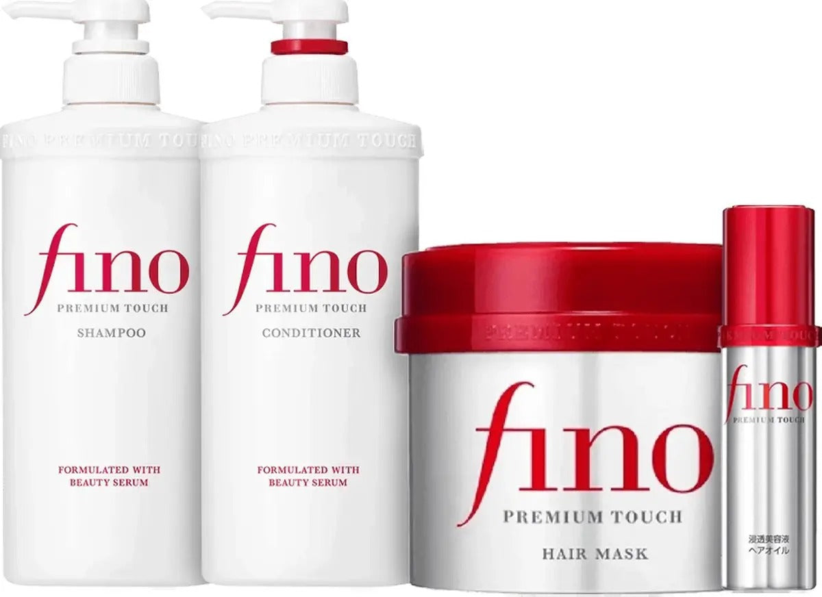 SHISEIDO fino Après-shampooing réparateur pour cheveux abîmés 550 ml