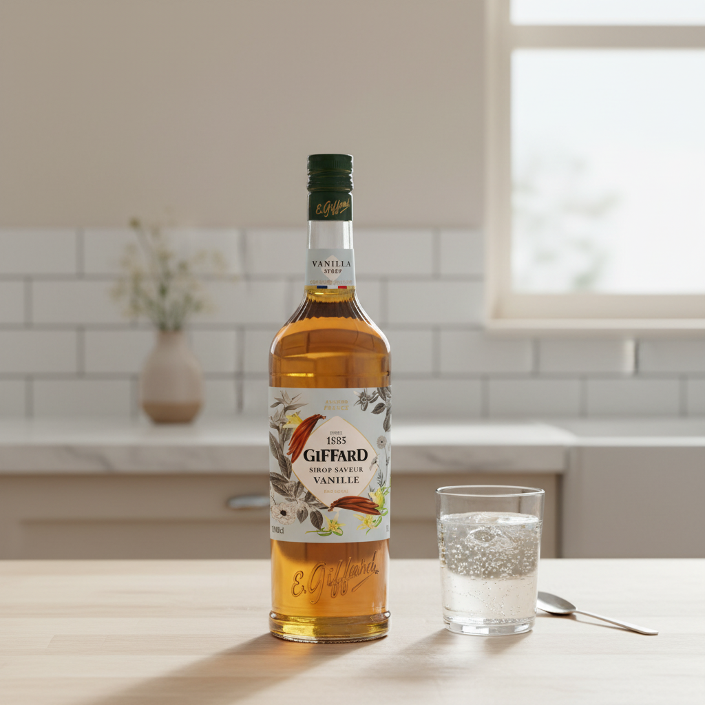 GIFFARD Sirop saveur vanille - 1 L