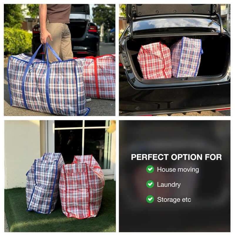 WhereHike Lot de 6 sacs de rangement pratiques pour couettes en duvet, gain de place, utilisables pour ranger vêtements et linge de lit, 68 x 50 x 24 cm, Rouge